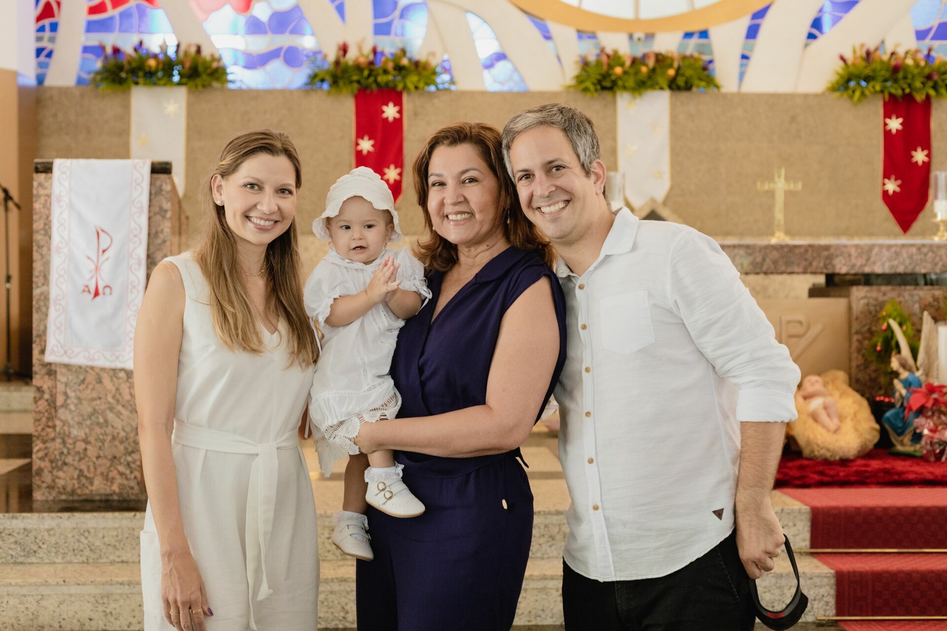 Foto Batizado de Clara e Júlia - Igreja Nossa Senhora de Fátima de Boa Viagem Foto Batizado de Clara e Júlia - Igreja Nossa Senhora de Fátima de Boa Viagem - Imagem 5