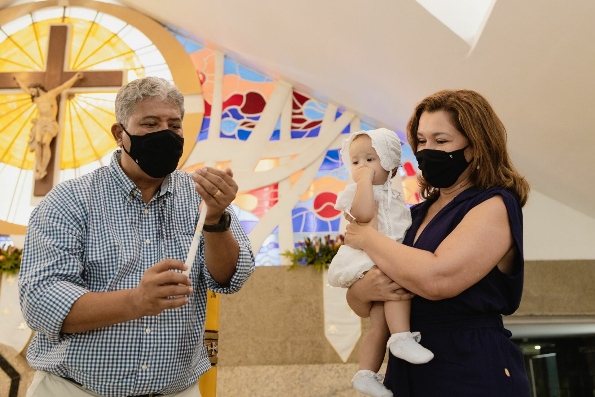 Foto Batizado de Clara e Júlia - Igreja Nossa Senhora de Fátima de Boa Viagem Foto Batizado de Clara e Júlia - Igreja Nossa Senhora de Fátima de Boa Viagem - Imagem 36
