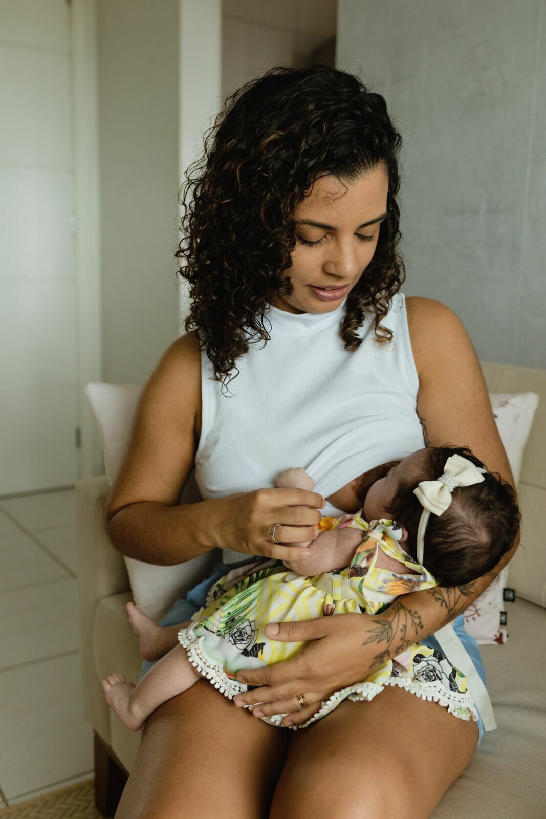 Foto Ensaio Newborn Lifestyle - Ysis, 32 dias - Recife, PE Foto Ensaio Newborn Lifestyle - Ysis, 32 dias - Recife, PE - Imagem 1